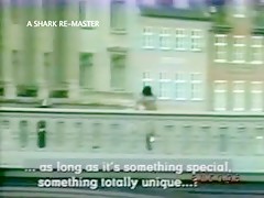 She raises her legs and sucks