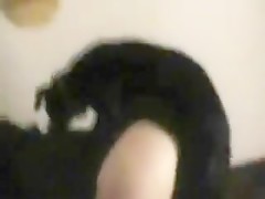 Rubia tetona amante de la zoofilia