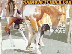 Bestiality cartoons big horse coock